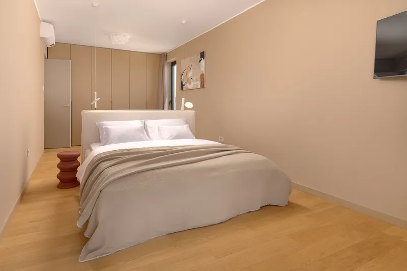 Bedroom five with king-size bed